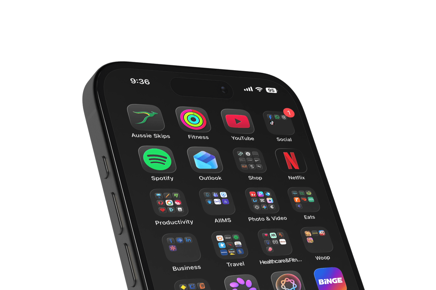 MyAussie app on an iPhone home screen